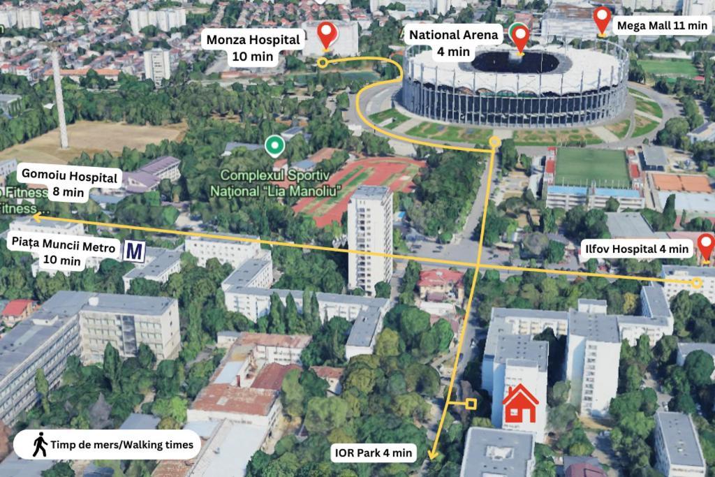 Premium Next To National Arena & Park Apartment